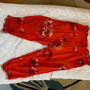 jams world beach pants, XS, red